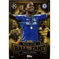 Hasbro Match Attax Ucl 2025/26 2026 Hall Of Fame Hof 2 Didier Drogba Chelsea