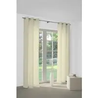 Wirth Vorhang "WirthNatur" Gr. 2, beige, B:127cm H:175cm, Baumwolle, Gardinen, Vorhang, 2-lagig
