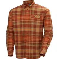 Helly Hansen für Herren. 62923 Classic Check Hemd orange (XL), Lässig, Baumwolle, Langarm