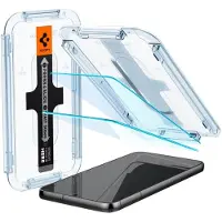Spigen Glas.tR EZ Fit gehärtetes Glas für Samsung Galaxy S23 - 2 Stück.