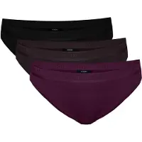 JOOP! Slip JOOP, Damen, Gr. 40, Jersey, schwarz (schwarz, taupe, lila), Jersey, Obermaterial: 95% Modal, 5% Elasthan, Unterhosen Slip, mit drei unterschiedlichen Passformen, atmungsaktiv