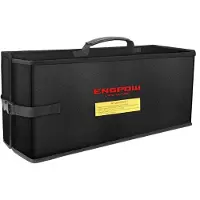Sonstiges Ebike Akku Tasche Feuerfest bis 2000°F 45x15x20cm Stoßfest Sicherheitstasche Lagerung Transport