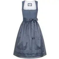 Nübler Dirndl NÜBLER "Midi Dirndl Sarah", Damen, Gr. 46, EURO, blau, Obermaterial: 100% Baumwolle CO., Kleider Dirndl