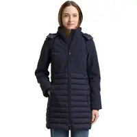 Tom Tailor Damen 1049109 Jacke, 10668 - Sky Captain Blue, 3XL EU