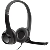 Logitech ClearChat Comfort, Kabelgebunden, 20 - 20000 Hz, Anrufe/Musik, Kopfhörer, Schwarz