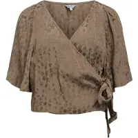 Object Cropped Wickel Bluse