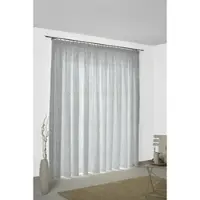 Wirth Vorhang "Gospic" Gr. 5, blau, B:132cm H:255cm, Jacquard, Baumwolle, Polyester, Gardinen, Vorhang