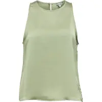 Object Satin High-neck Oberteil