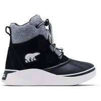 Sorel Little Kids OUT N About IV Chillz WP black chalk (010) 32