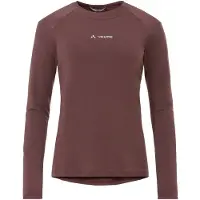 Vaude - Women's Monviso Crew Neck - Funktionsshirt Gr 42 braun