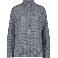 CMP Woman Shirt antracite-b.co gesso-cool blue (40ZZ) 36