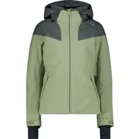 CMP Woman Ski Ski Jacket Zip Hood green tea (E624) 48