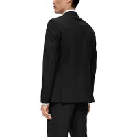 s.Oliver Black Label 2137179.9999.56, Männlich, Erwachsener, Slim fit, Kleidungsknopf, Schwarz