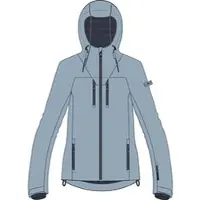 CMP Woman Ski Ski Jacket FIX Hood cool blue (L514) 46