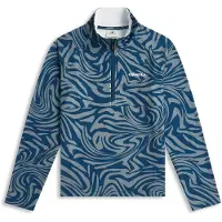 O'Neill Fwc'cruz Printed Half Zip Fleece blue swirl zebra (35226) 176