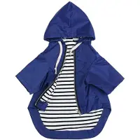 Merkloos Premium Hunde-Regenjacke Gelb - Wasserfest und Verstellbar - M