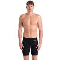 Arena Herren Wettkampf-Schwimmhose Powerskin Impulso Jammer 008607-100 1 - Black-Teal - 1