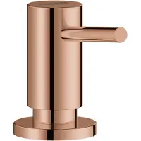GROHE Cosmopolitan Spülmittelspender, für Flüssigseifen, Vorratsbehälter mit 500ml, 40535DA0, Farbe: Warm Sunset