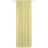 Adam Audio 1100000002199 ADAM "Romantic Puligny Light" Gr. 4, gelb, B:142cm H:245cm, Jacquard, Baumwolle, Gardinen, 1100000002199, aus 100% Bio-Baumwolle