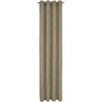 Wirth Vorhang "Trondheim B" Gr. 12, grau (taupe), B:172cm H:255cm, Chenille, Polyacryl, Gardinen, Vorhang