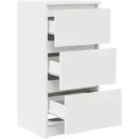vidaXL Sideboard Weiß 37,5x35x76 cm Holzwerkstoff
