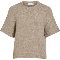 Vila Vimarley Kurzärmeliger Strickoberteil