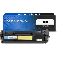 PrintAbout Toner kompatibel mit HP HW1390+1390XPA (139X) - Schwarz - Hohe Kapazität - Multipack