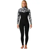 Rip Curl Dawn Patrol Pro 4/3 Mm Neoprenanzug Mit Langem Arm Und Reißverschluss Am Brustkorb Für Damen