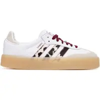 Adidas Originals Sneaker ORIGINALS "SAMBAE", Damen, Gr. 41, weiß (cloud weiß, core schwarz, maroon), Leder, Schuhe Sneaker