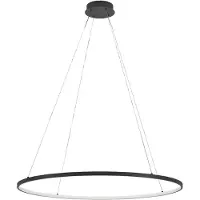 Eglo XL LED-Pendellicht Parruta Ø 99cm – schwarz