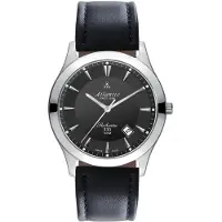 Atlantic Uhr Herren Schwarz -71360.41.61