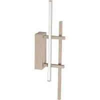 Eglo LED-Wandleuchte TREPILIANO, beige, Höhe 46 cm, Metall