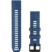 Garmin QuickFit Armband Silikon Tidal Blue/Ice Blue