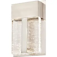 WESTINGHOUSE Cava II, Wandbeleuchtung für den Außenbereich, Gebürsteter Stahl, Nickel, IP44, Fassade, Wetterbeständig, CE, Reach, RoHs