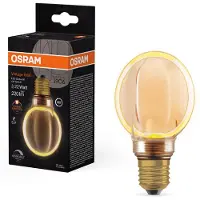Osram Vintage 1906 Globe 80 Filament O Lampe, 4 W, 220 lm, 1800 K, 818 angenehme