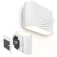 Briloner LED Wandleuchte Wandlampe ohne Stromanschluss Bewegungsmelder Akku ohne Bohren