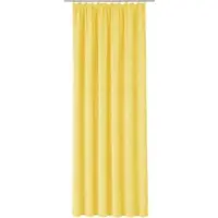 Wirth Vorhang "Trondheim B", gelb, B:132cm H:195cm, Chenille, Polyacryl, Gardinen, Vorhang, nach Maß