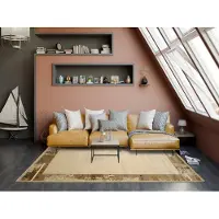 Oci Die Teppichmarke "AWARD ULKA" rechteckig 10 mm Höhe handgeknüpft, echter Design Teppich aus Nepal. 100% Naturfaser