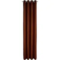 Wirth Vorhang "Trondheim B" Gr. 8, braun (schoko), B:172cm H:160cm, Chenille, Polyacryl, Gardinen, Vorhang