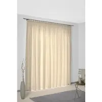 Wirth Vorhang "Telfort" Gr. 1, gold (goldfarben), B:132cm H:145cm, Jacquard, Baumwolle, Polyester, Gardinen, Vorhang