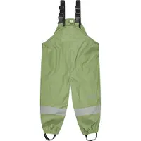 Sterntaler Regenhose "Regenträgerhose gefüttert uni", Kinder, Gr. 128, EURO, grün, Obermaterial: 100% Polyester PES., Hosen Regenhose
