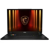 MSI Stealth 18 HX AI A2XWIG-042, Intel Core Ultra 9, 45,7 cm (18"), 3840 x 2400 Pixel, 64 GB, 2 TB, Windows 11 Pro