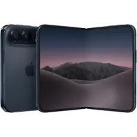 Apple iPhone Duo , 19,3 cm (7.6"), 1878 x 2670 Pixel, 2 TB, 48 MP, iOS 27, Dunkelblau