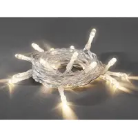 Dripio LED-Lichterkette, 20 warmweiße Dioden, 3,35 m, batteriebetrieben, Timer