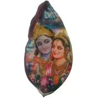 Merkloos Schöne Krishna Japa Mala Tasche aus Baumwolle