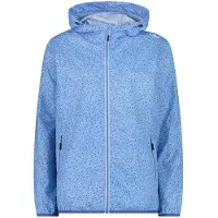 Merkloos Damen Regenjacke mit fester Kapuze, wasserdicht und winddicht