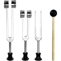Merkloos Stimmgabel Hammer Set für Klangtherapie