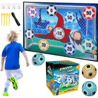 Merkloos Fußballtor 300 x 200 - Fußballtore Set von 2 - Fußballtor Kinder - Fußballtore - Fußballspielzeug für Kinder - Hochwertige Materialien