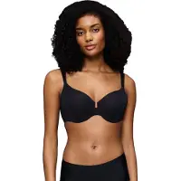 Triumph 1100000002199 "Body Make-Up Illusion Curve" verkleinert die Brust optisch, breite Träger, formend, weich