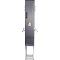 Doktorvolt Campingverteiler mit Wasseranschluss 4x230V CEE Campingsäule Stromverteiler FI/LS DV-4612